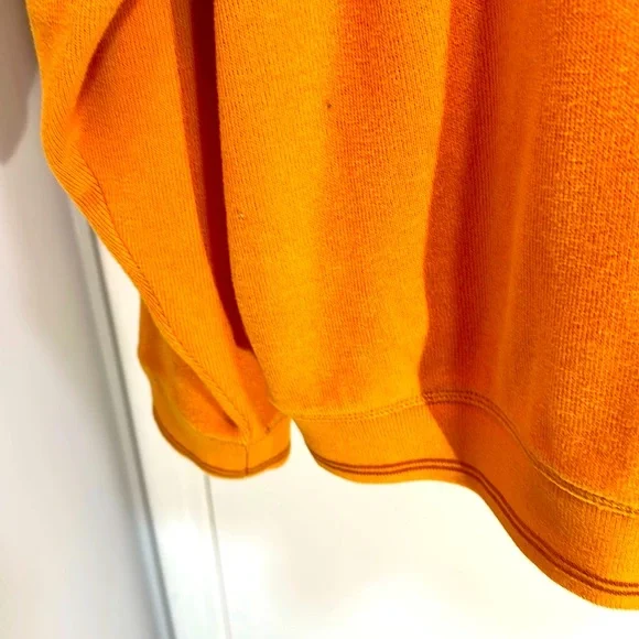 Tommy Bahama 1/4 Zip Cotton Pullover Henley Soft Orange Jersey XXL - Picture 7 of 11